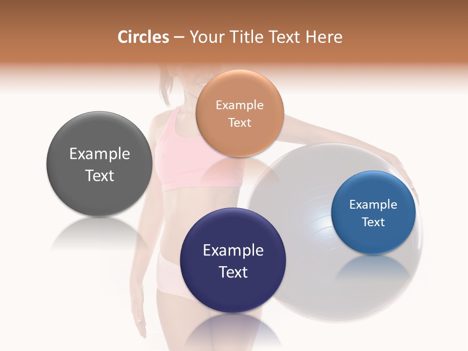 Fit Lady Body PowerPoint Template