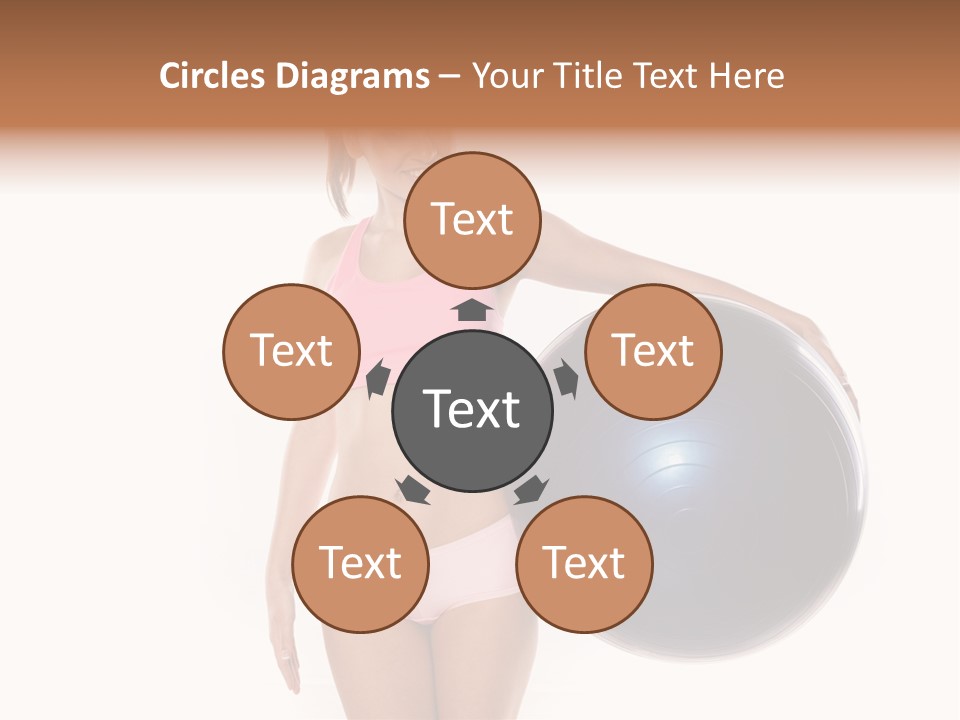 Fit Lady Body PowerPoint Template