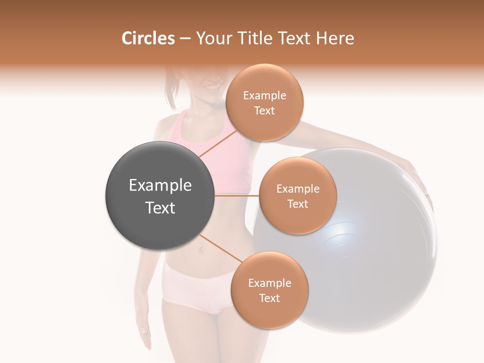 Fit Lady Body PowerPoint Template