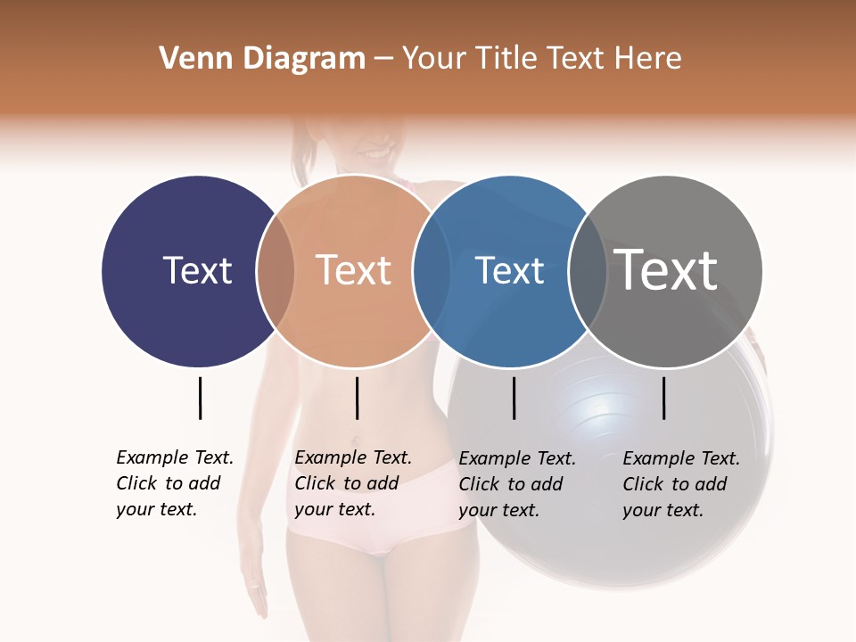 Fit Lady Body PowerPoint Template