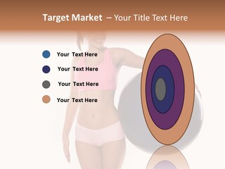 Fit Lady Body PowerPoint Template