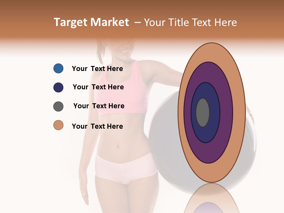 Fit Lady Body PowerPoint Template