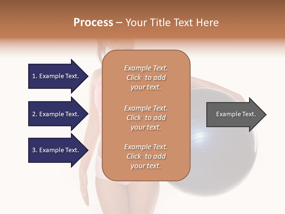 Fit Lady Body PowerPoint Template
