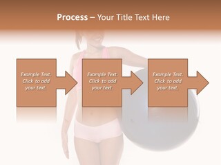 Fit Lady Body PowerPoint Template