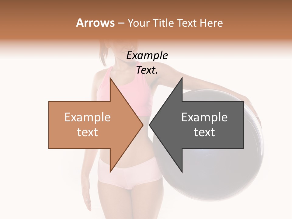 Fit Lady Body PowerPoint Template