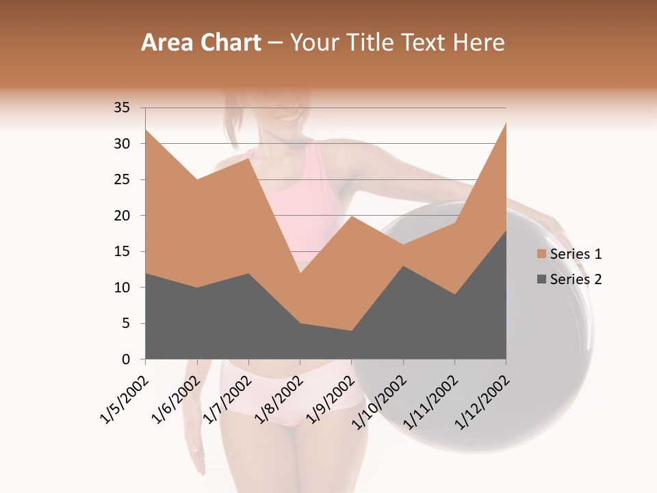 Fit Lady Body PowerPoint Template