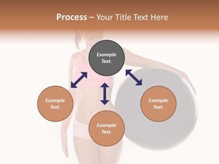 Fit Lady Body PowerPoint Template