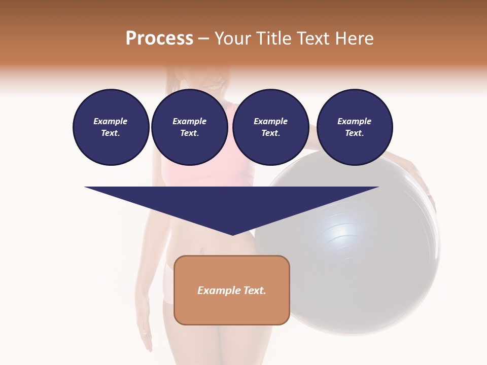 Fit Lady Body PowerPoint Template