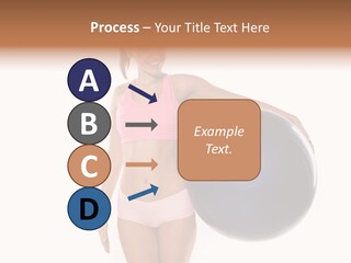 Fit Lady Body PowerPoint Template