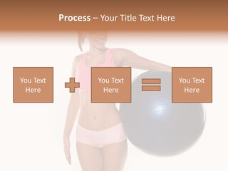 Fit Lady Body PowerPoint Template