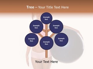 Fit Lady Body PowerPoint Template
