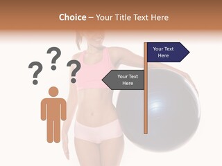 Fit Lady Body PowerPoint Template