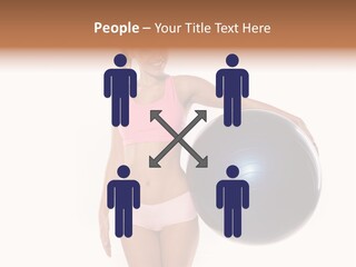 Fit Lady Body PowerPoint Template