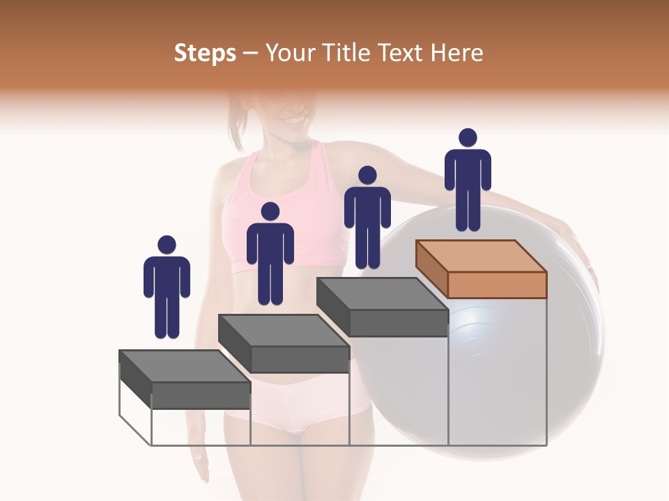 Fit Lady Body PowerPoint Template