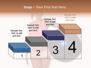 Fit Lady Body PowerPoint Template