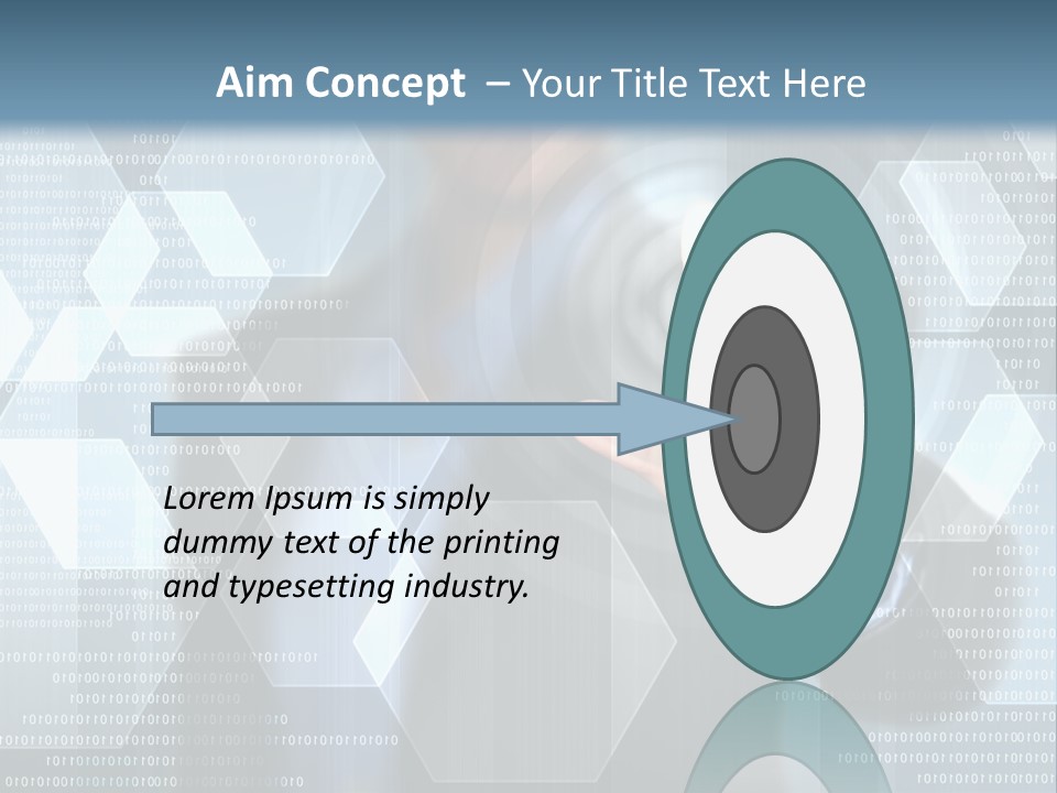Press High Tech Future PowerPoint Template