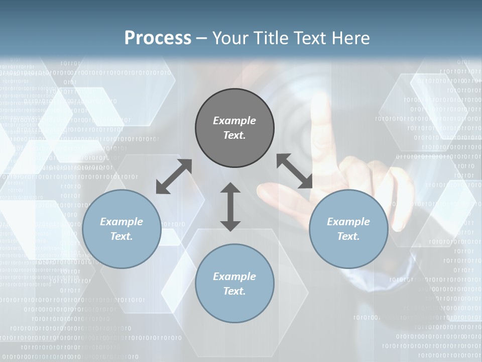 Press High Tech Future PowerPoint Template