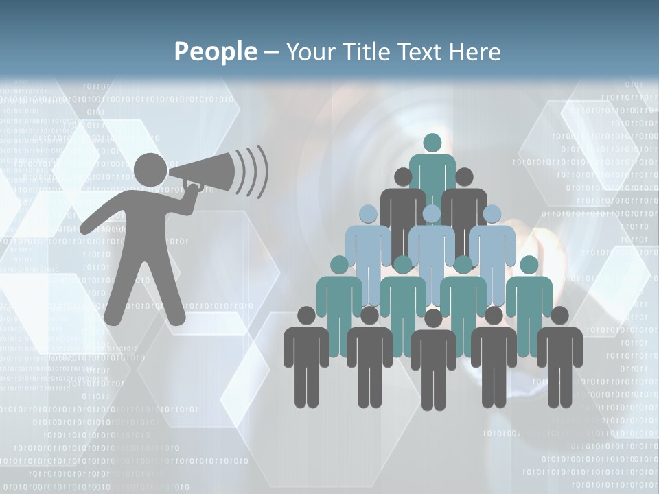 Press High Tech Future PowerPoint Template