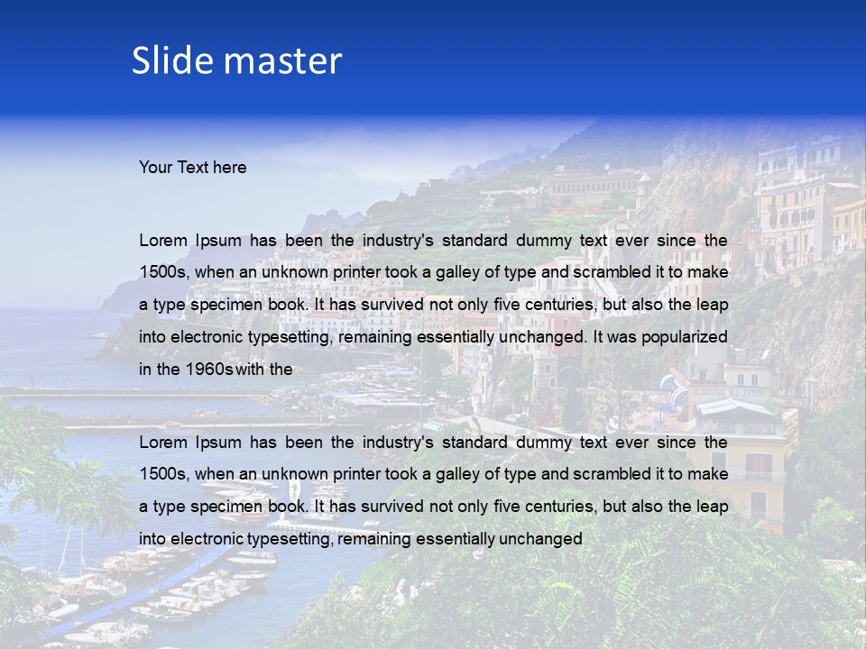 Shore Image Culture PowerPoint Template