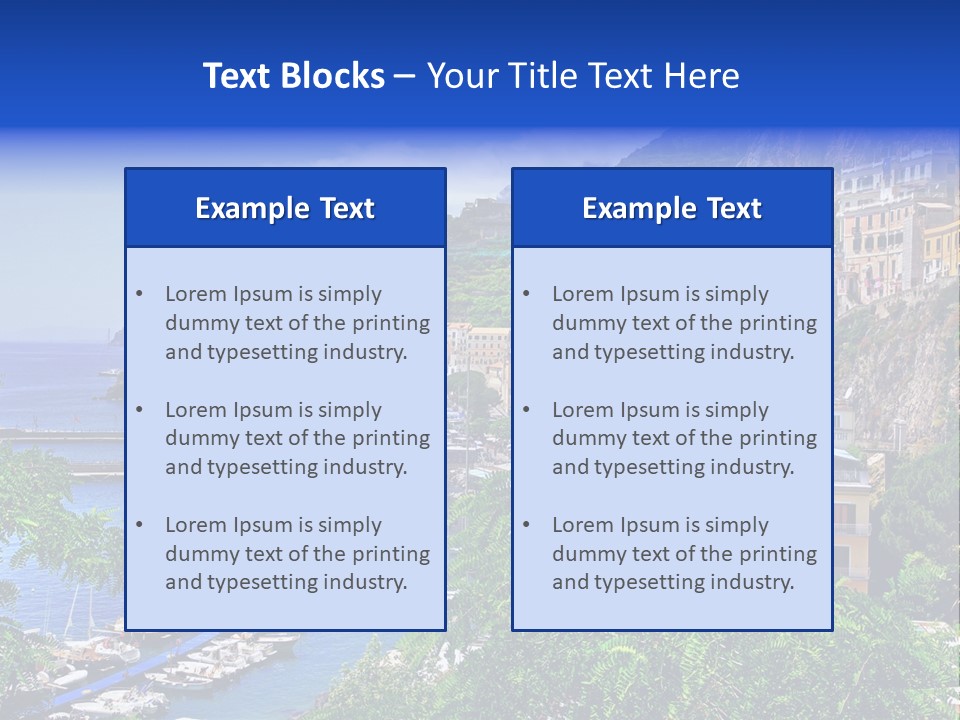 Shore Image Culture PowerPoint Template