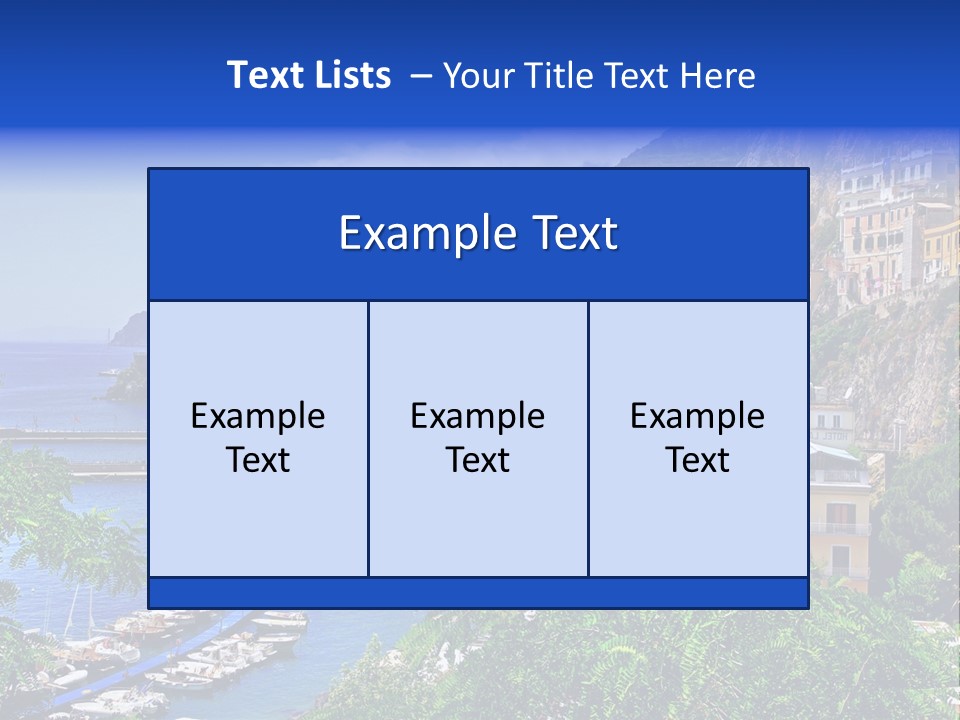 Shore Image Culture PowerPoint Template