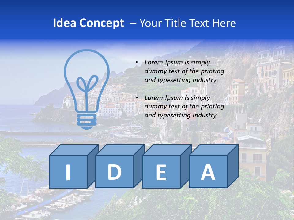 Shore Image Culture PowerPoint Template