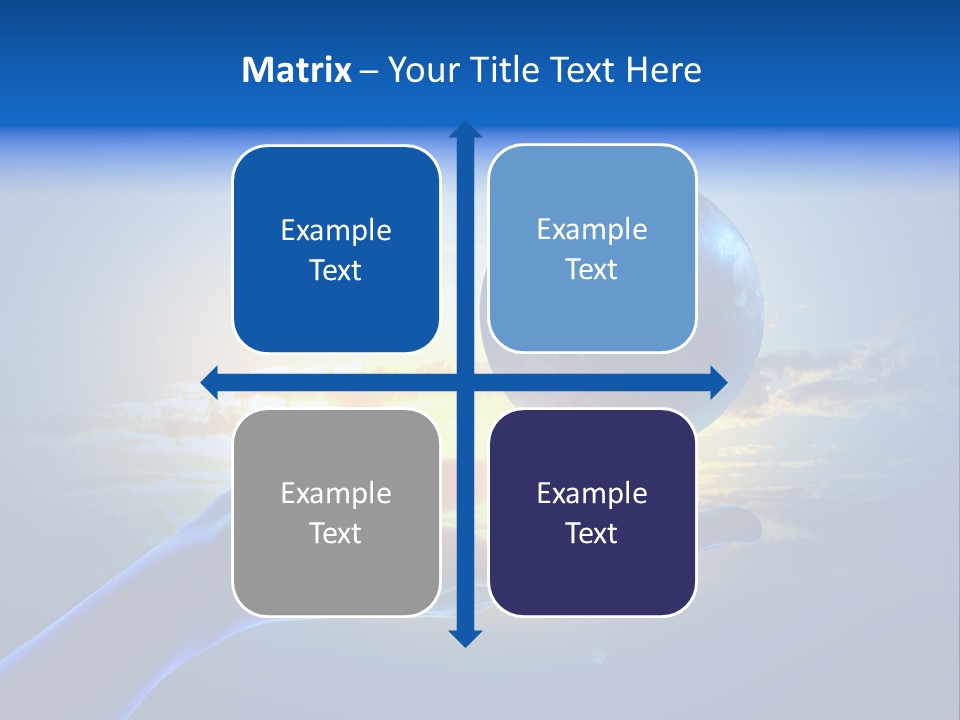Environment Arm Pollution PowerPoint Template