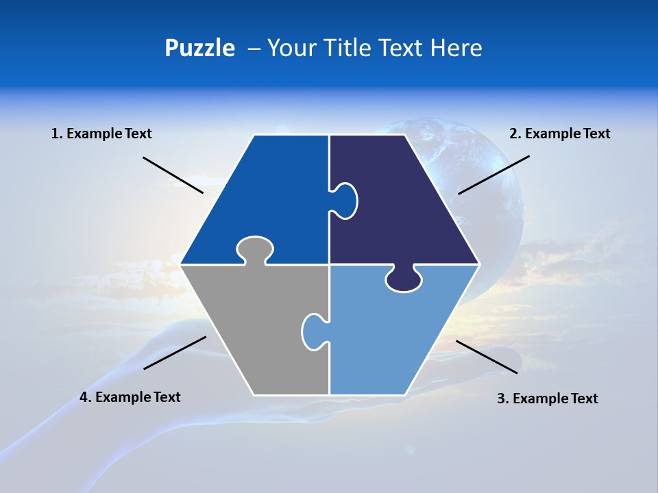 Environment Arm Pollution PowerPoint Template