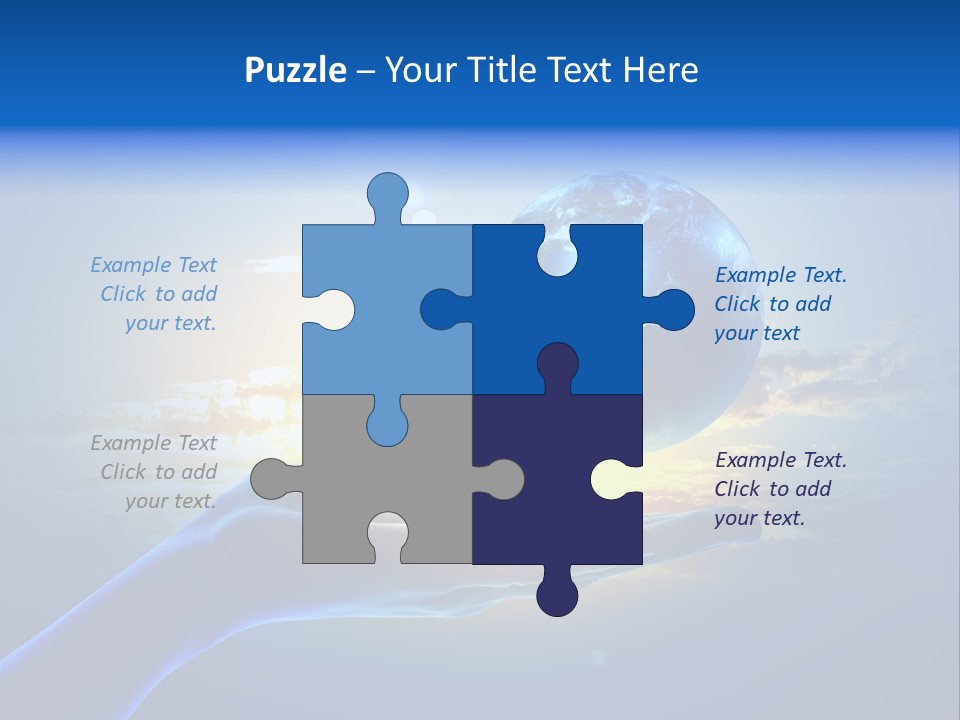 Environment Arm Pollution PowerPoint Template