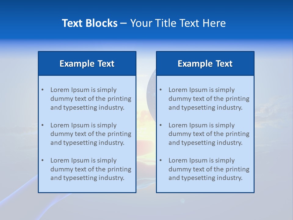 Environment Arm Pollution PowerPoint Template