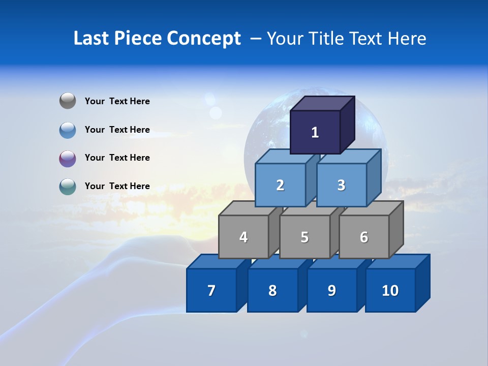 Environment Arm Pollution PowerPoint Template