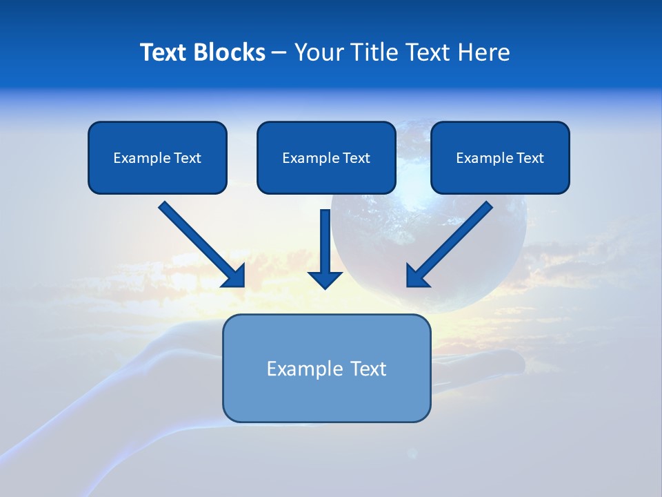 Environment Arm Pollution PowerPoint Template