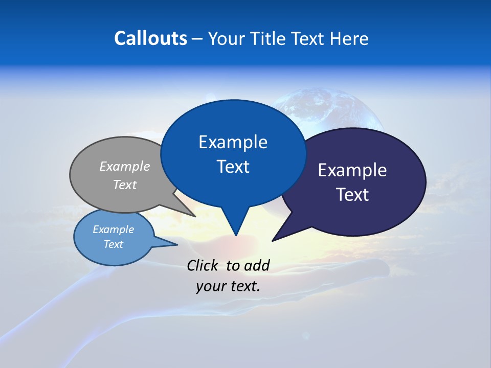 Environment Arm Pollution PowerPoint Template