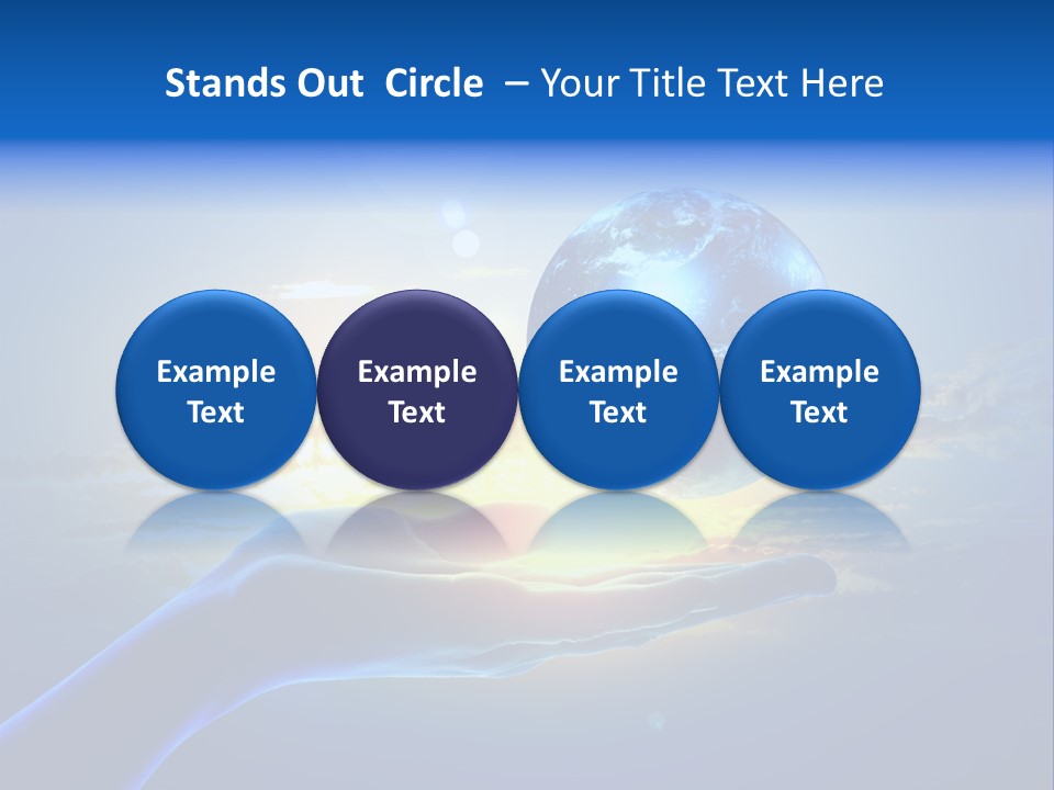 Environment Arm Pollution PowerPoint Template