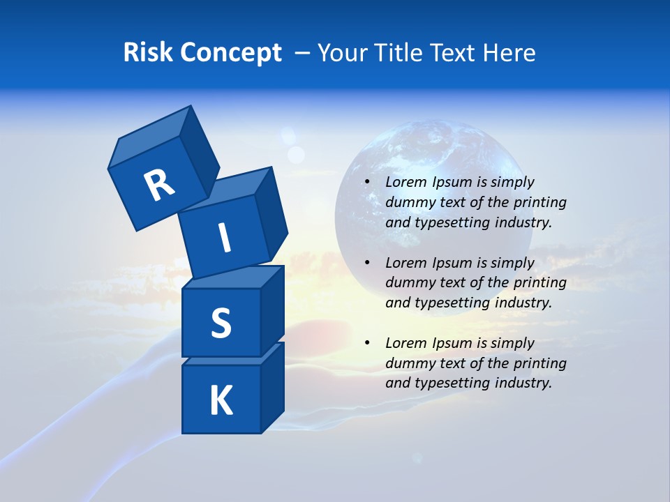 Environment Arm Pollution PowerPoint Template