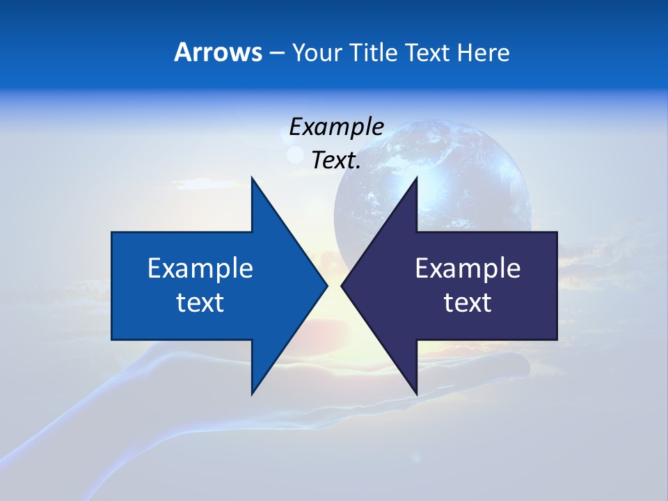 Environment Arm Pollution PowerPoint Template