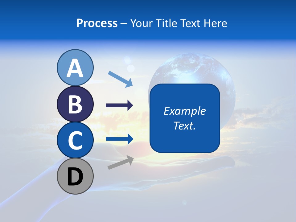 Environment Arm Pollution PowerPoint Template