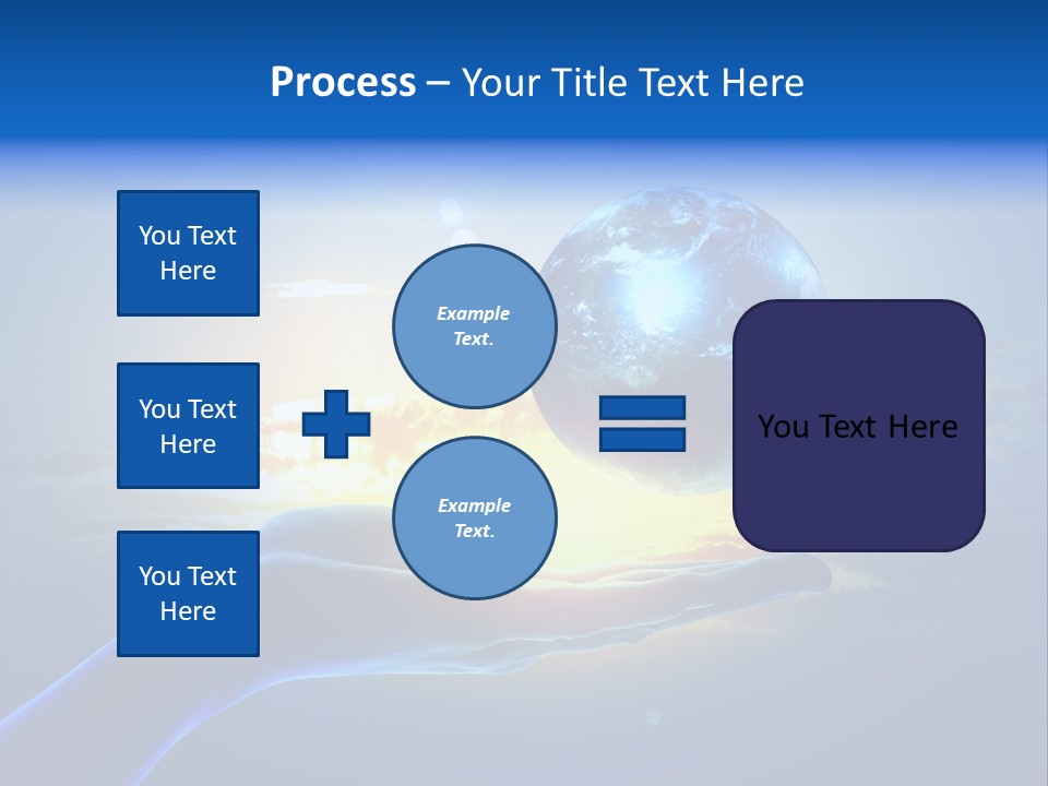 Environment Arm Pollution PowerPoint Template