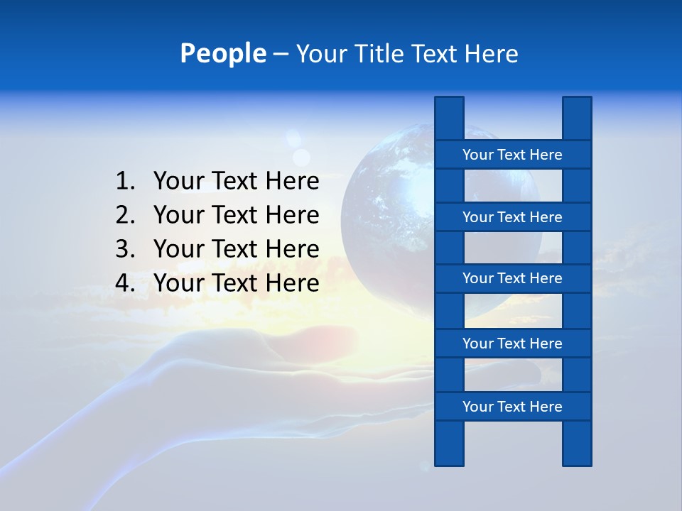 Environment Arm Pollution PowerPoint Template