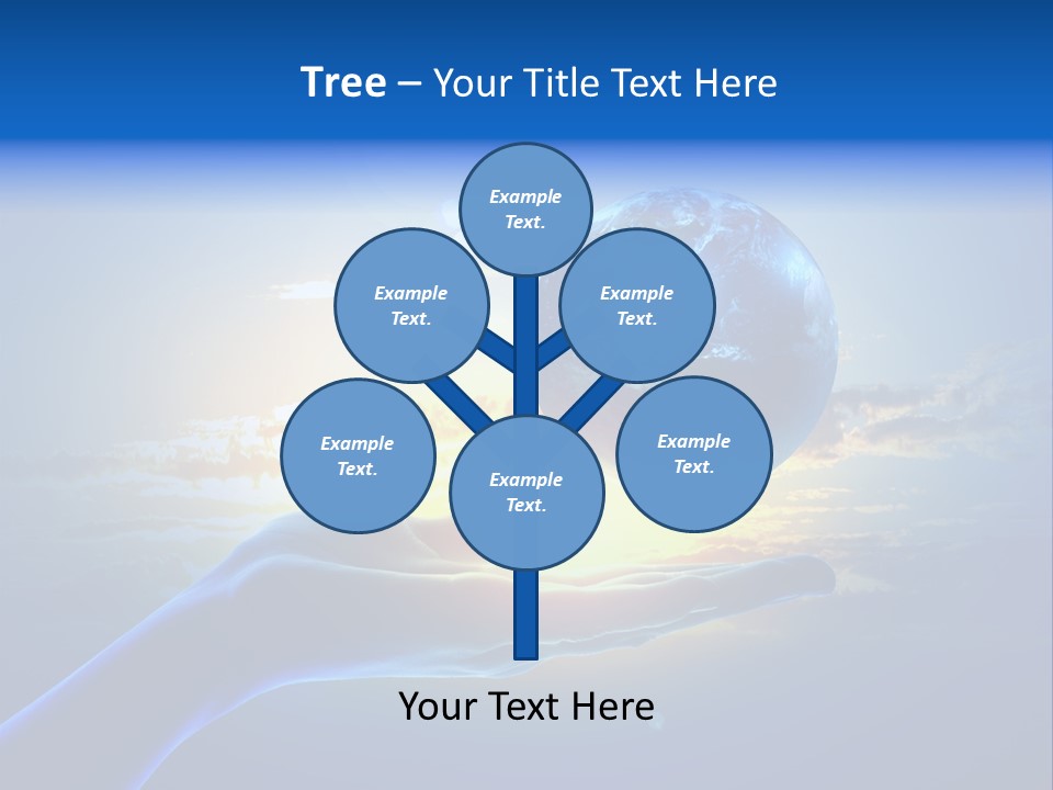 Environment Arm Pollution PowerPoint Template