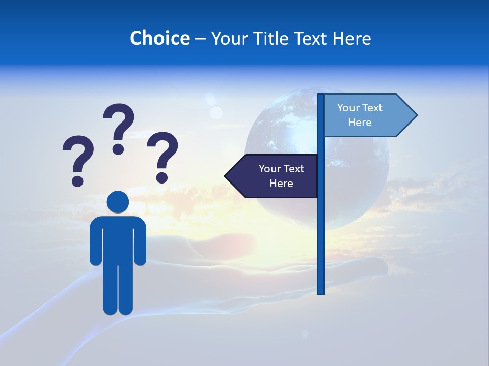 Environment Arm Pollution PowerPoint Template