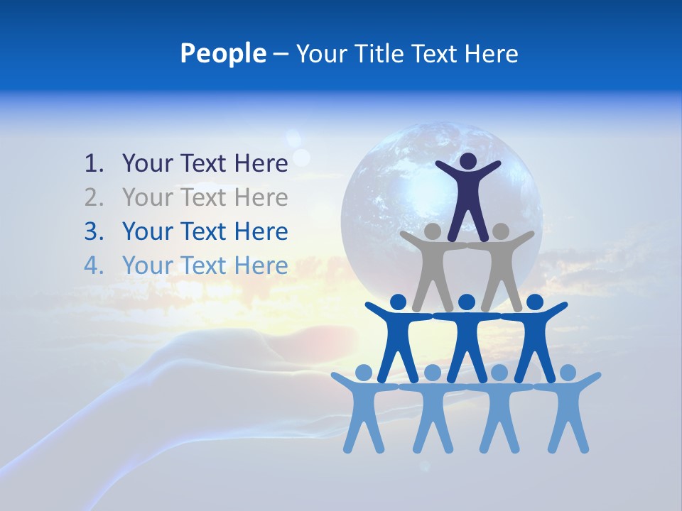 Environment Arm Pollution PowerPoint Template