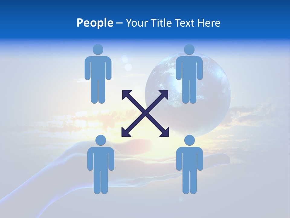 Environment Arm Pollution PowerPoint Template