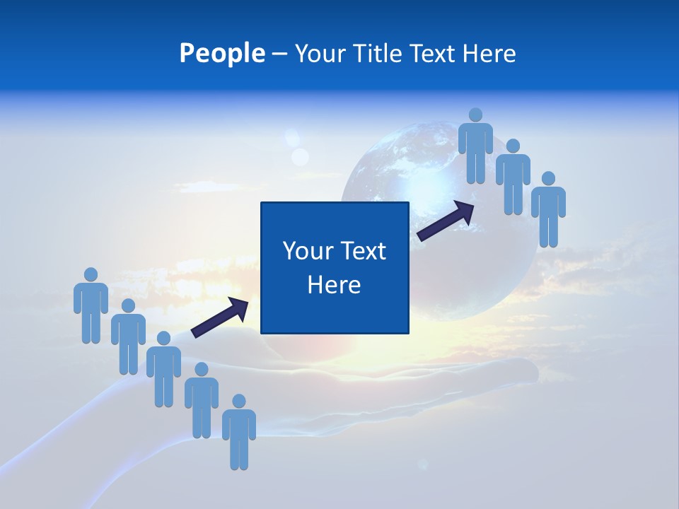 Environment Arm Pollution PowerPoint Template