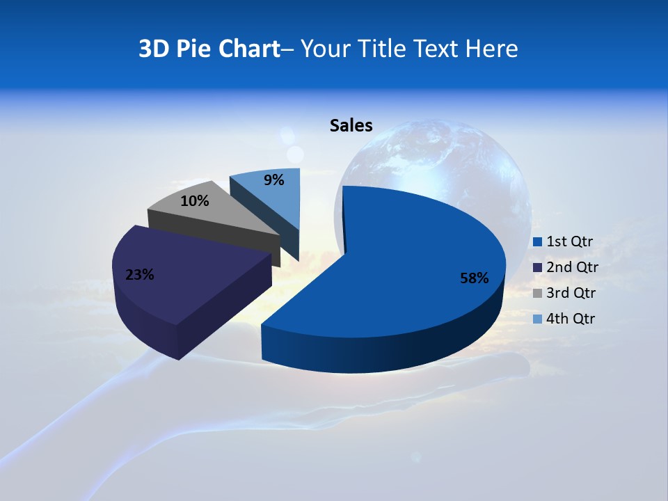 Environment Arm Pollution PowerPoint Template