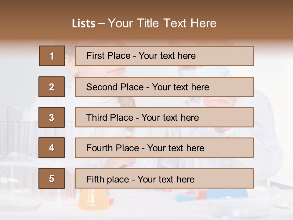 Container Boy Tubing PowerPoint Template