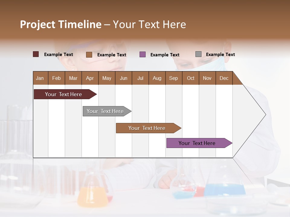 Container Boy Tubing PowerPoint Template