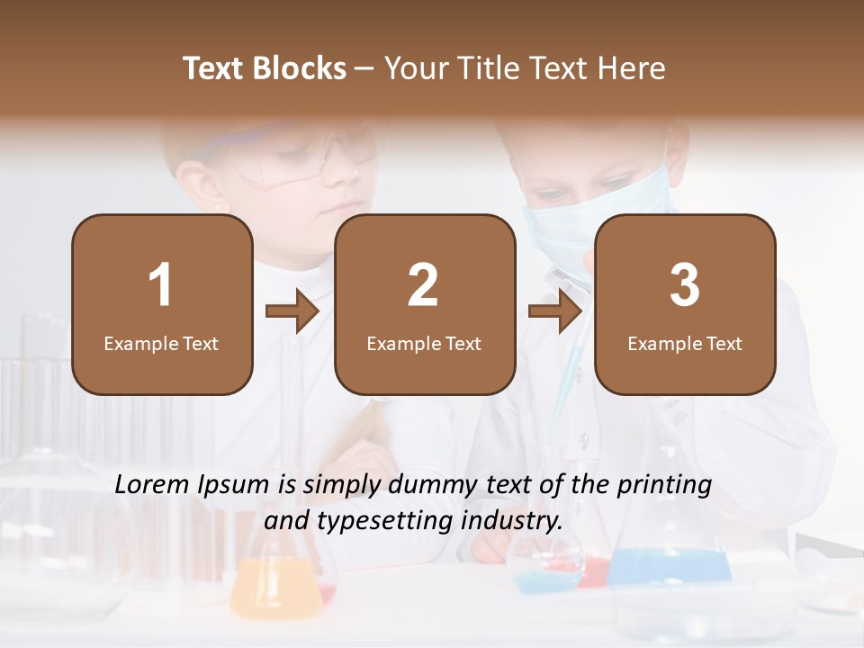 Container Boy Tubing PowerPoint Template