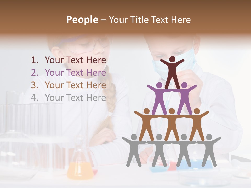 Container Boy Tubing PowerPoint Template