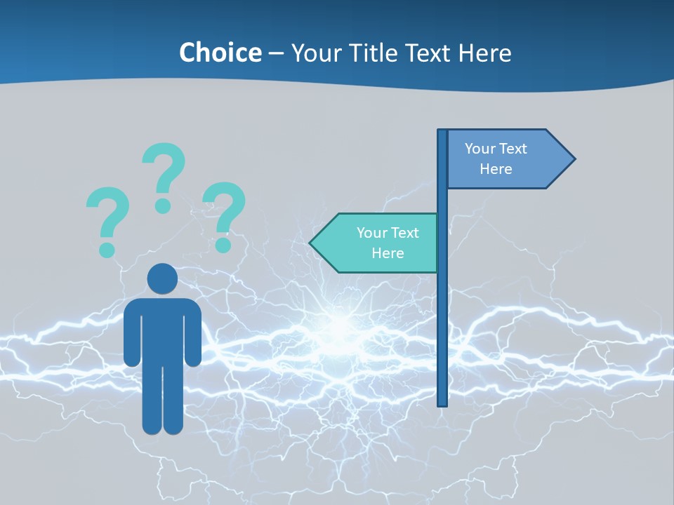 Bookstore Concept Surprised PowerPoint Template